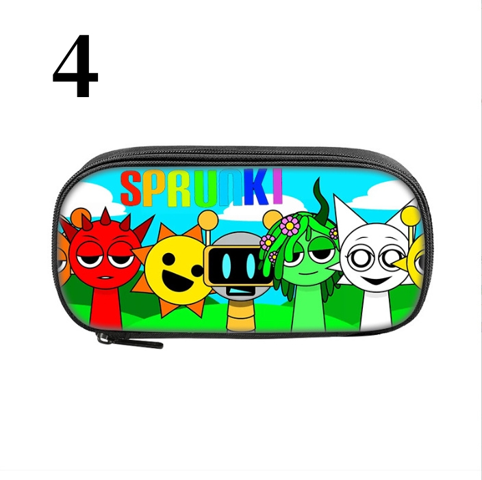 スプランキー sprunki plush 筆箱 ペンケース 大容量 小学生 女の子