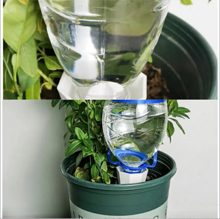 自動給水キャップ 植物 自動水やり器 植物自動じょうろ 散水 水やり