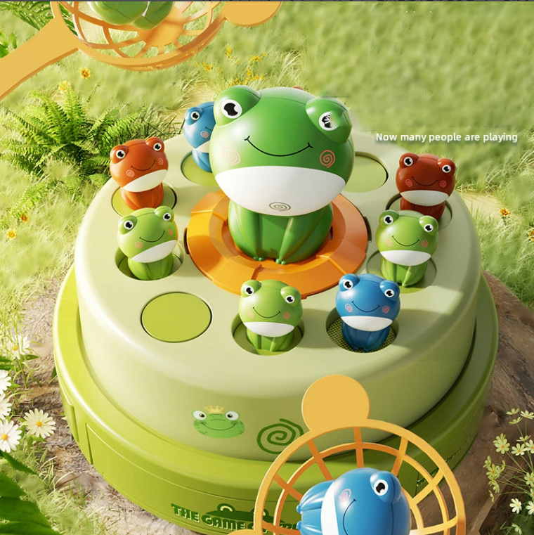 ジャンピングカエルのおもちゃ リトルグリーン カエル のおもちゃ 射出