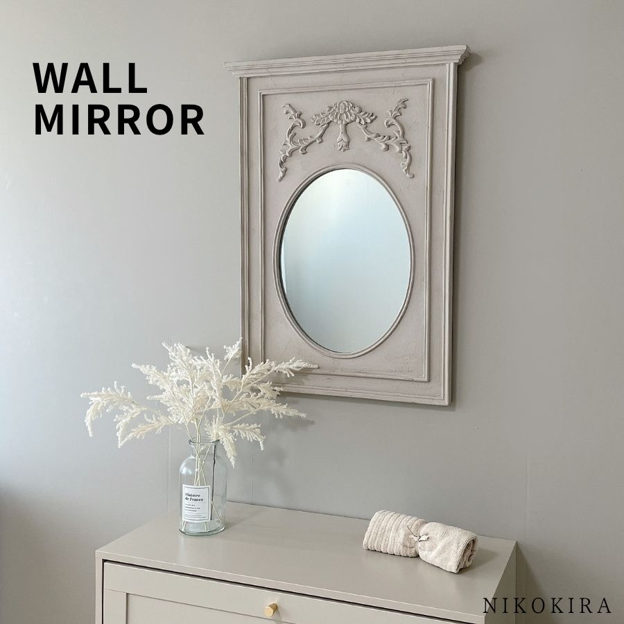 壁掛けミラー 壁掛け 鏡 おしゃれ ミラー ウォールミラー 北欧