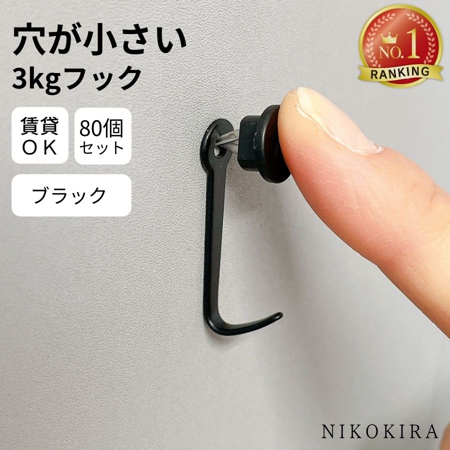 壁 フック 目立たない 画びょう 画鋲 3kg 穴 が 小さい 賃貸