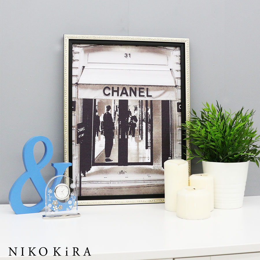 CHANEL アート作品 店舗外観 楽天市場】【5％OFFクーポン】アートパネル ブランド シャネル