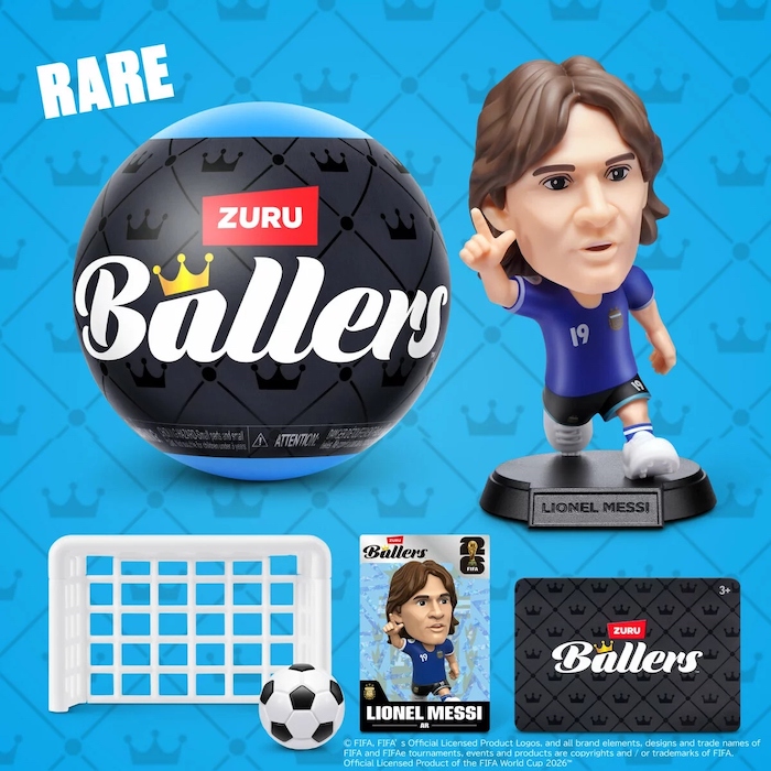 ZURU ≪4個≫【ZURU】FIFA ワールドカップ 2026 Ballers ミニ
