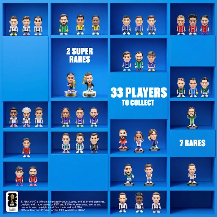 ZURU ≪4個≫【ZURU】FIFA ワールドカップ 2026 Ballers ミニ