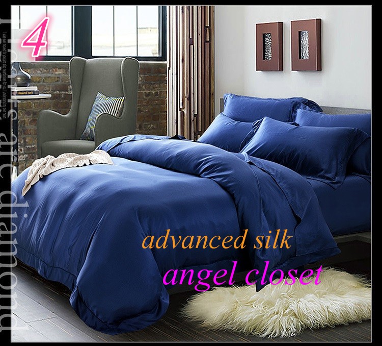 布団カバー シルク布団カバー 4点セット 最高級正絹シルク生地 看板