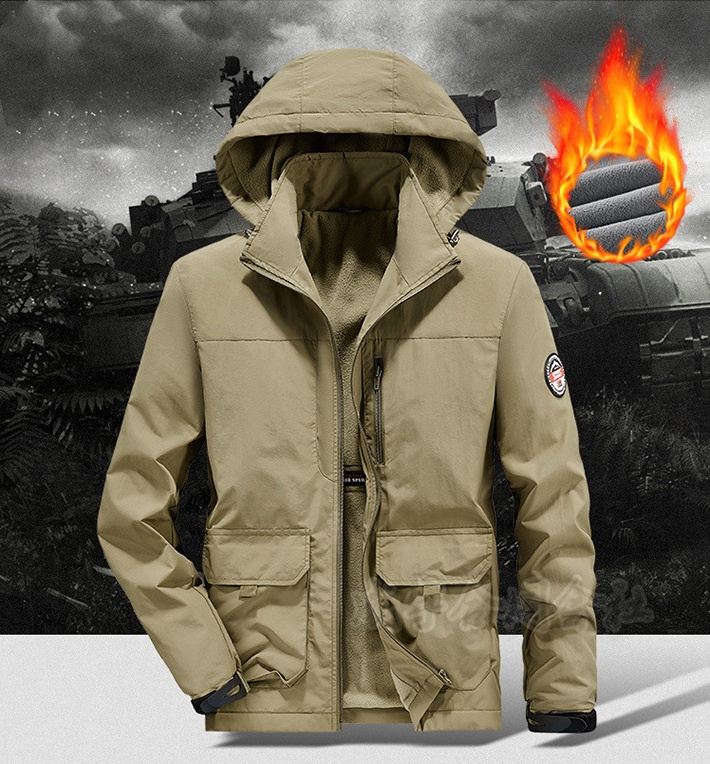 ミリタリージャケット マウンテンパーカー メンズ 裏起毛 ボアブルゾン