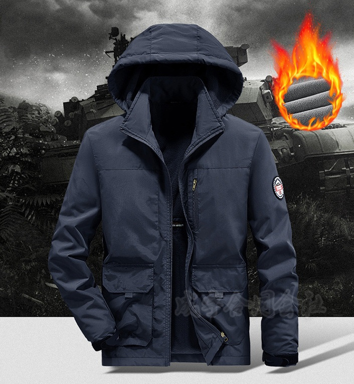 ミリタリージャケット マウンテンパーカー メンズ 裏起毛 ボアブルゾン
