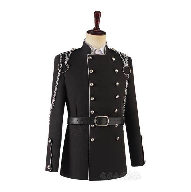 メンズ演出服 欧米儀仗将軍様コスプレ衣装 軍隊コスプレ貴族風服 宮廷
