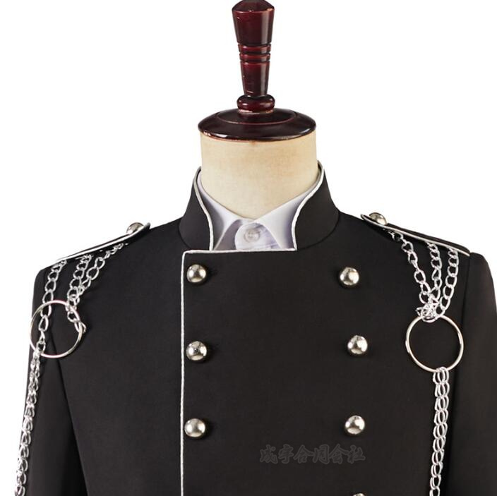 メンズ演出服 欧米儀仗将軍様コスプレ衣装 軍隊コスプレ貴族風服 宮廷