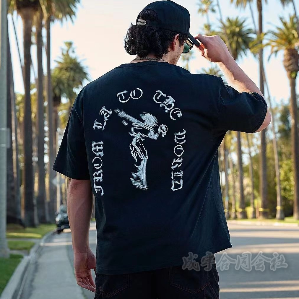 ロゴプリント Tシャツ メンズ 半袖 ティーシャツ クルーネック