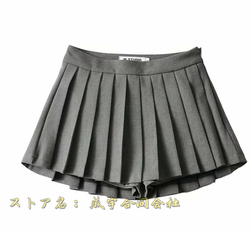 ミニ丈 プリーツスカート レディース ミニスカート ショート