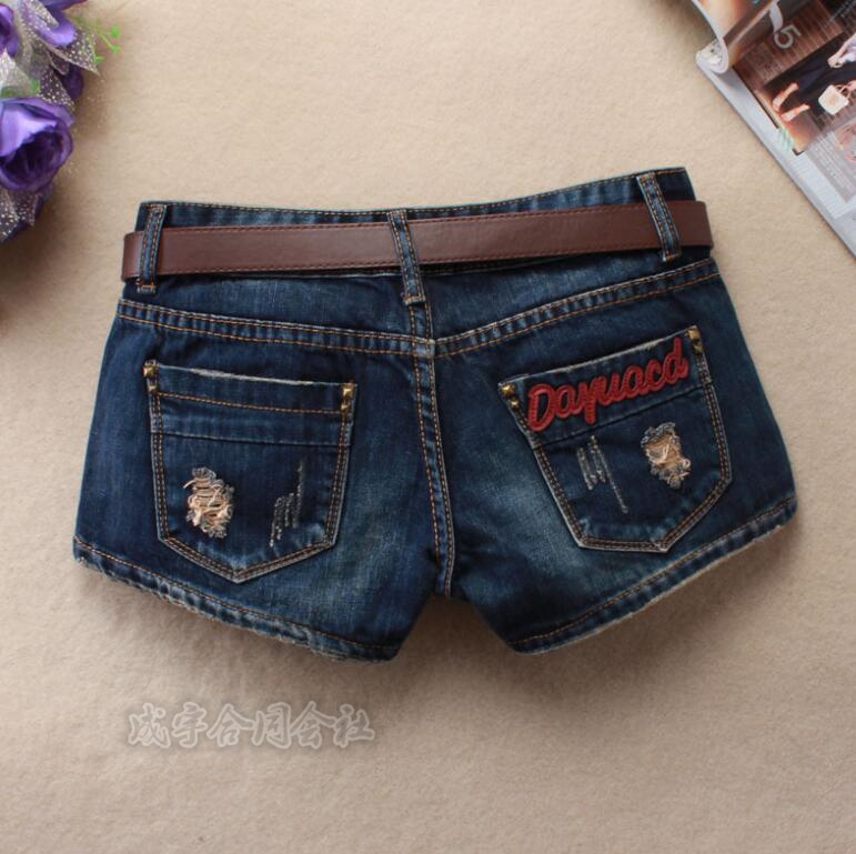 Roen jeans ショート パンツ ホットパンツ サンプル品 大きいサイズ ホットパンツ ローウエスト レディース セクシー