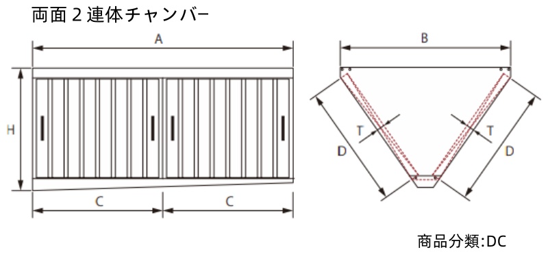 クラコ グリスフィルター DC-252 両面２連体チャンバー |  | 01