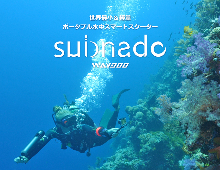 WAYDOO subnado (ウェイドゥ サブナード) 標準パッケージ 水中