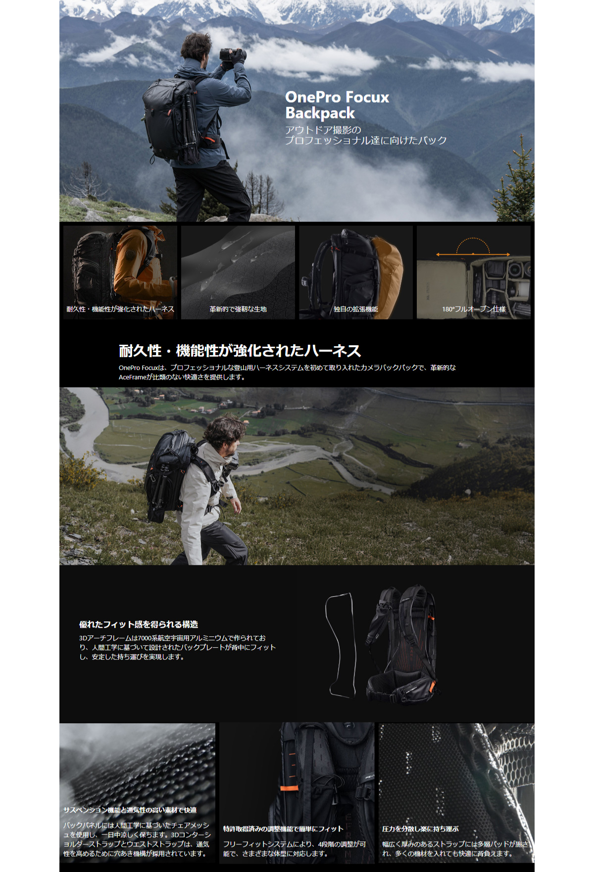 PGYTECH PGYTECH OnePro Focux Backpack 35L (ファーングリーン)【ピー