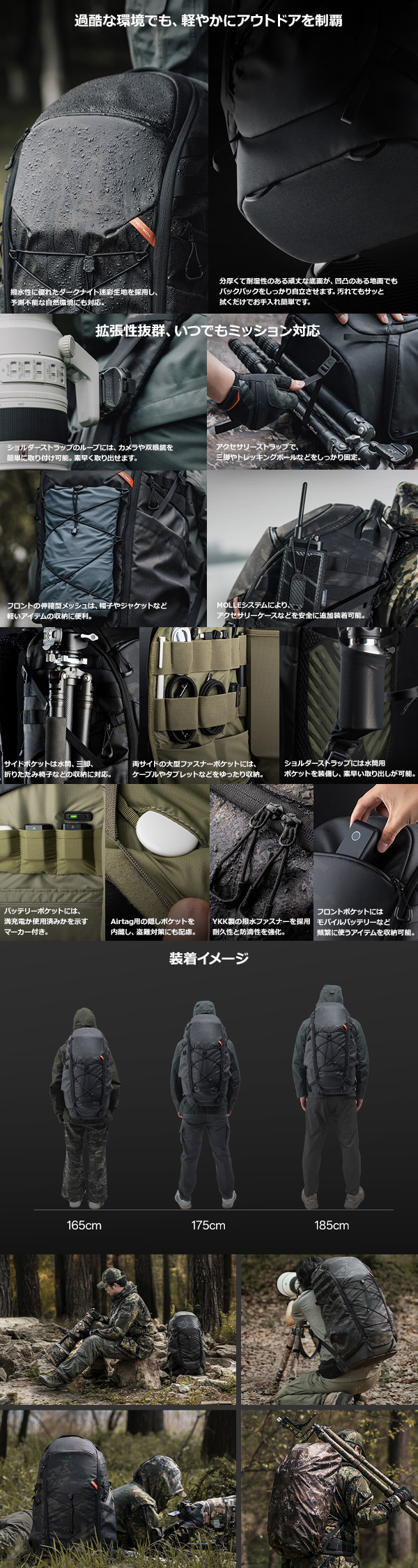 PGYTECH PGYTECH OnePro ST Backpack (ナイトカモフラージュ)【ピー
