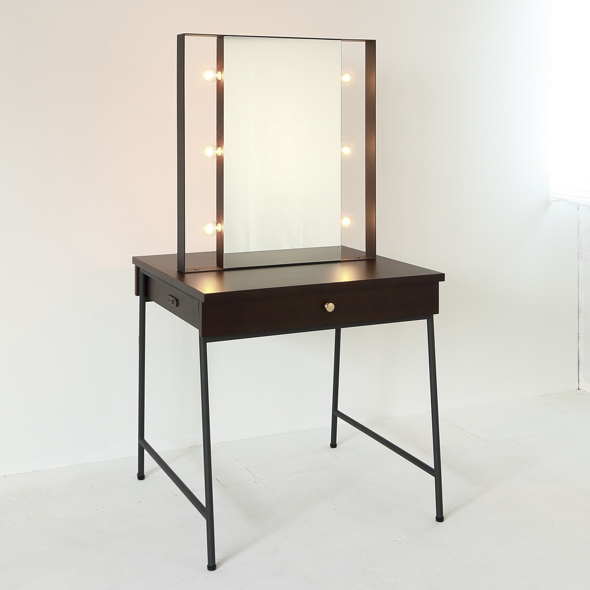 美容室用 アンティークドレッサー 片面使用 （両面使用あり