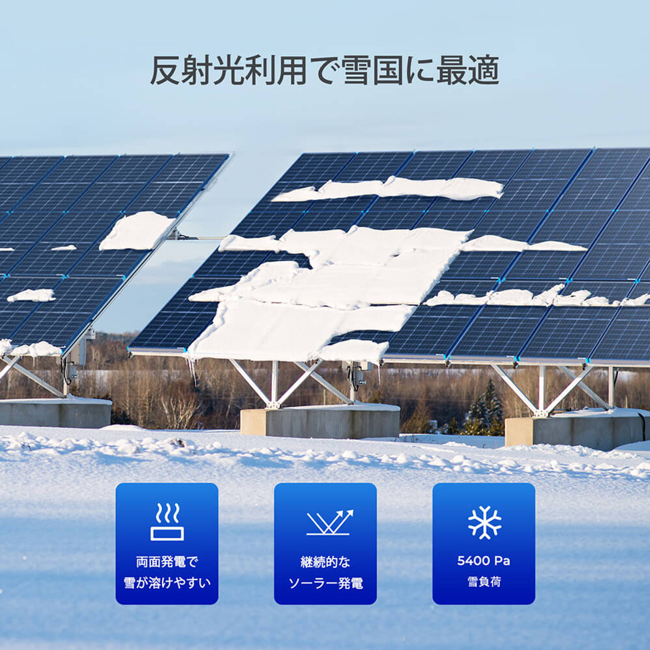 【2024年最新】両面 ソーラーパネル 単結晶 115W 12V 30%発電アップ 積雪でも発電 25年寿命 最新発電技術 安全 サポート無料 SEKIYA｜sekiya2020｜05