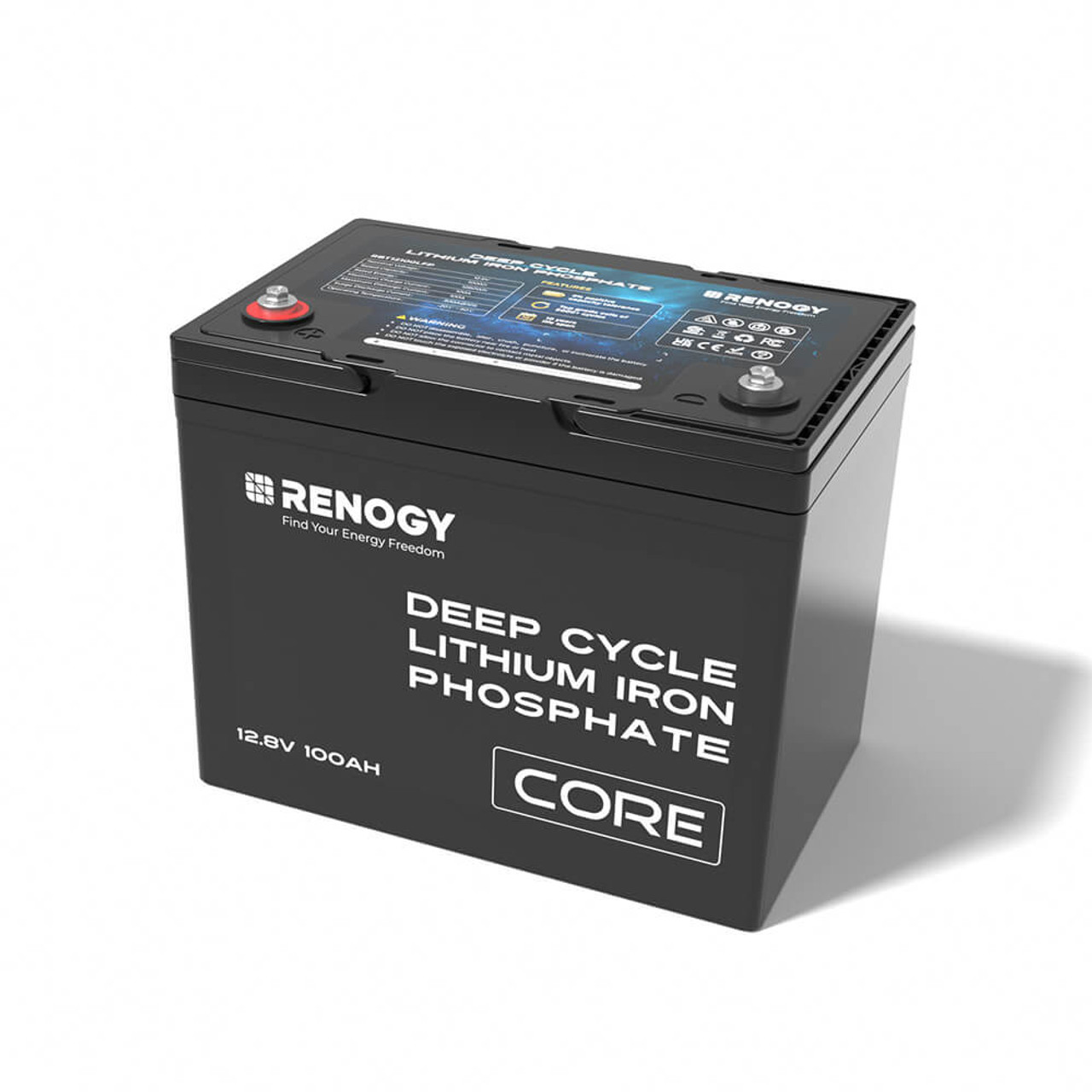 リン酸鉄リチウムイオンバッテリー Core 12V 100AH 1356Wh 5000回寿命 安全 バッテリー lifepo4 ディープサイクル BMS保護 SEKIYA｜sekiya2020｜11