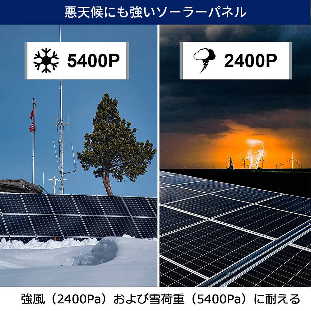 ソーラーパネルキット 800W 単結晶 195w 12v ×4枚 1500wインバーター付 セット 耐久性と発電力が違う 25年寿命 太陽光チャージ 60A SEKIYA｜sekiyaeco｜06