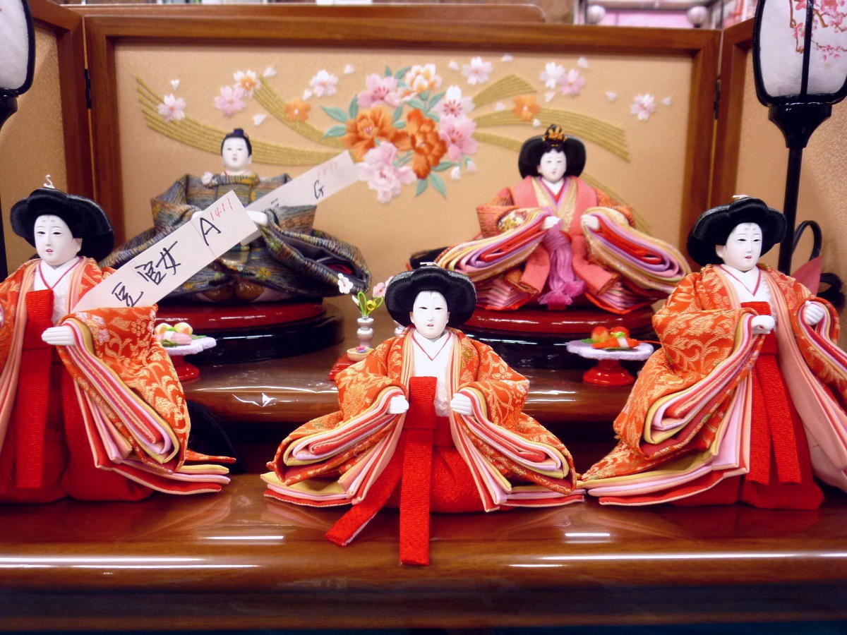 ひな祭り飾り２個 hinadoll-second-child_3452d9ae
