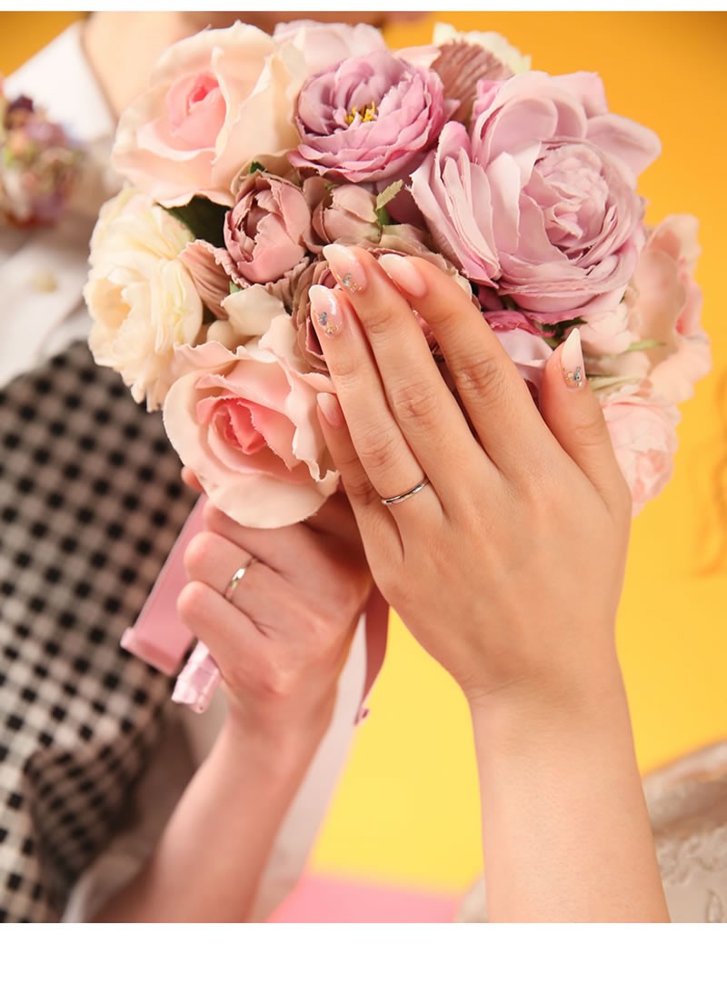 結婚指輪 ヒロインマリッジ セミオーダーメイド 結婚指輪 HM007R-K Pt950 ステンレス