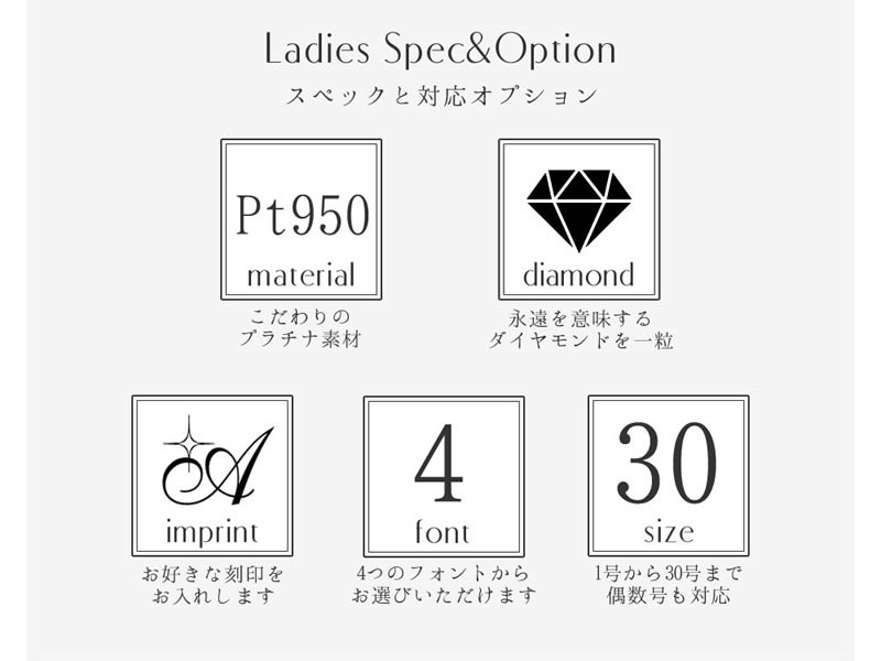 結婚指輪 ヒロインマリッジ セミオーダーメイド 結婚指輪 HM009R-KS Pt950 ステンレス