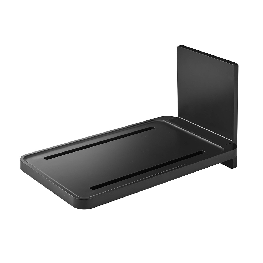 山崎実業 tower フィルムフック バスルーム折り畳み棚 タワー お風呂 机 バステーブル 浴室棚 スマホ タブレット 一時置き 半身浴 折りたたみ | tower | 02