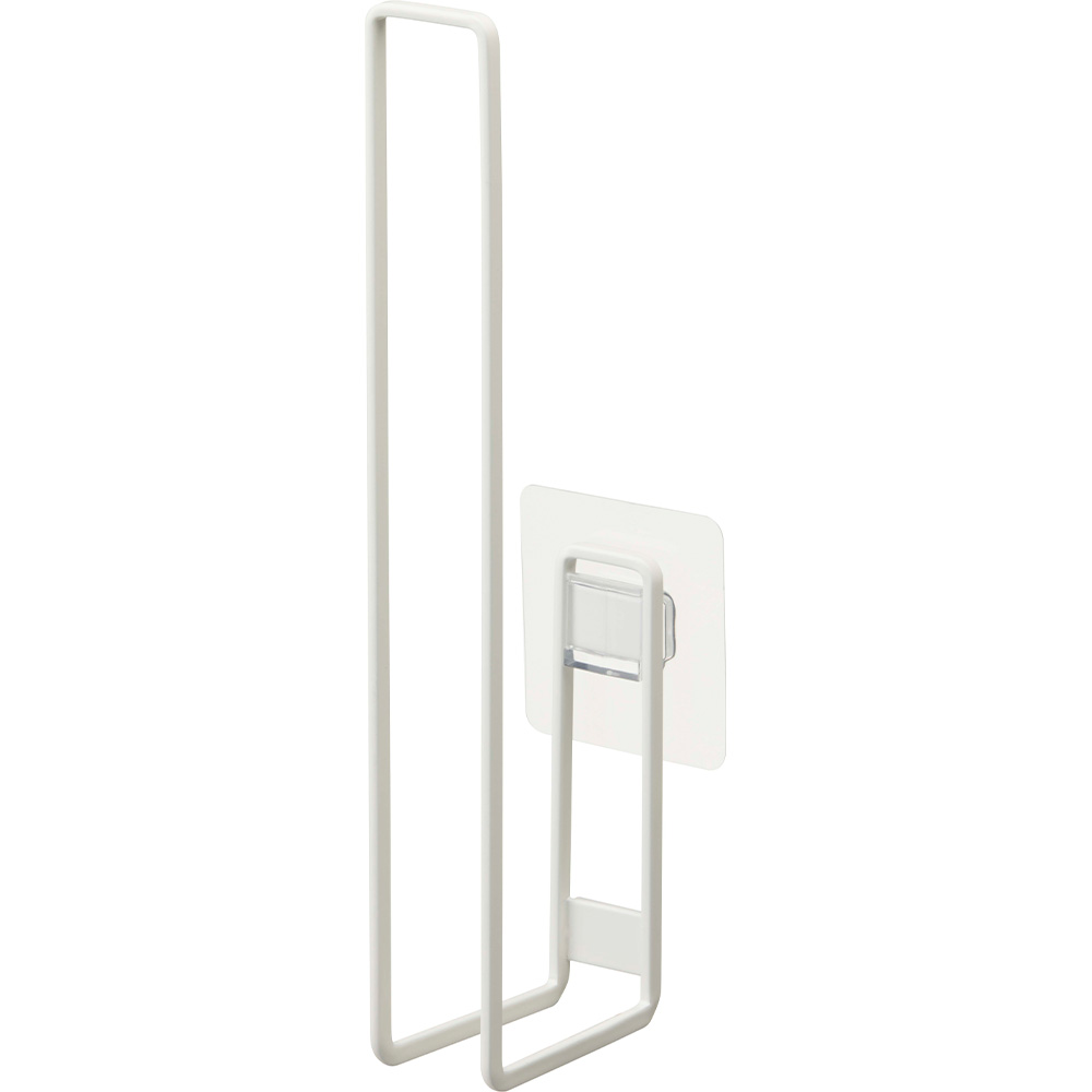 山崎実業 tower フィルムフック トイレットペーパーホルダー タワー 2個 収納 保管 スリム シンプル 省スペース トイレタンク タイル | tower | 01