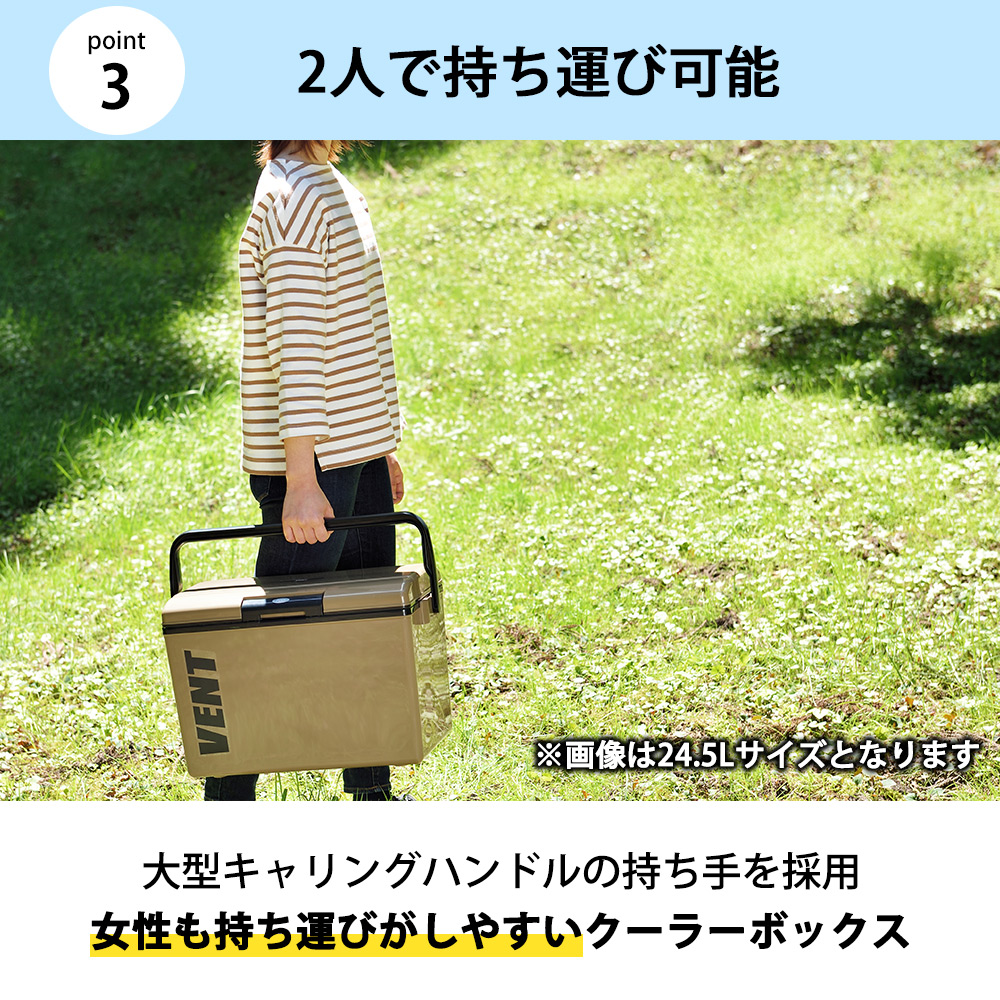 クーラーボックス 小型 7.6L バンセレーノ #10 日本製 サンカ アウトドア 保冷 ボックス 保冷ボックス サッカー 関連画像3