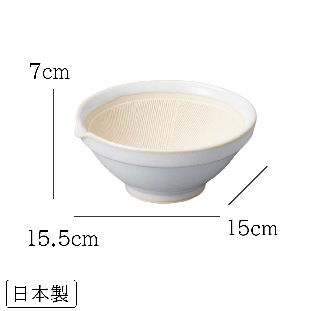 すり鉢 すりばち 深型 大サイズ 日本製 離乳食 陶器 すりごま 胡麻