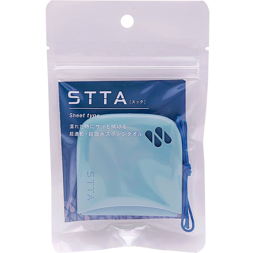 STTA シートタイプ スッタ 吸水 タオル ミニ ハンドタオル 携帯 持ち歩き コンパクト 超速乾 超吸収 スポンジ アイオン  AION  ヒルナンデス めざましテレビ | アイオン | 02