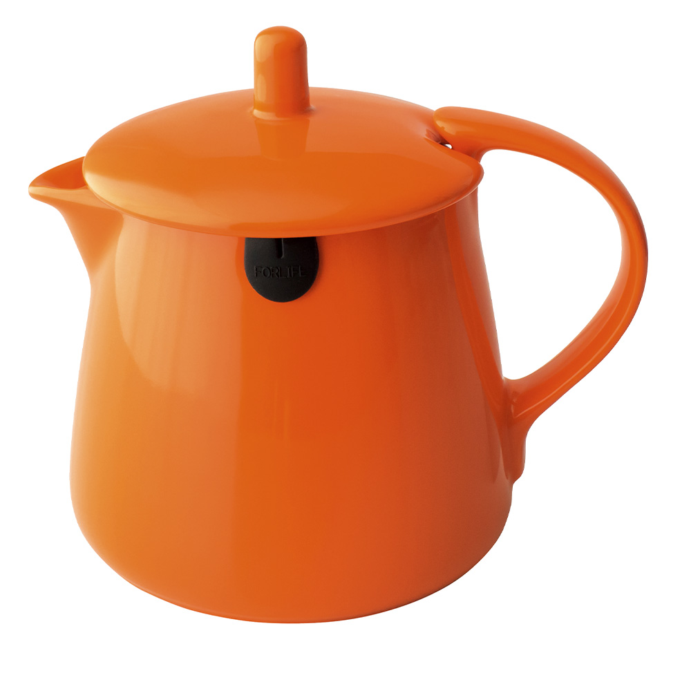 ティーポット FORLIFE ティーバッグティーポット 354ml 急須 お茶ポット 陶器 紅茶 カラフル おしゃれ ティーバッグレスト ストリングホルダー付き 食洗機対応 | FORLIFE JAPAN | 02