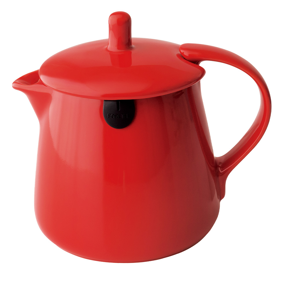 ティーポット FORLIFE ティーバッグティーポット 354ml 急須 お茶ポット 陶器 紅茶 カラフル おしゃれ ティーバッグレスト ストリングホルダー付き 食洗機対応 | FORLIFE JAPAN | 01