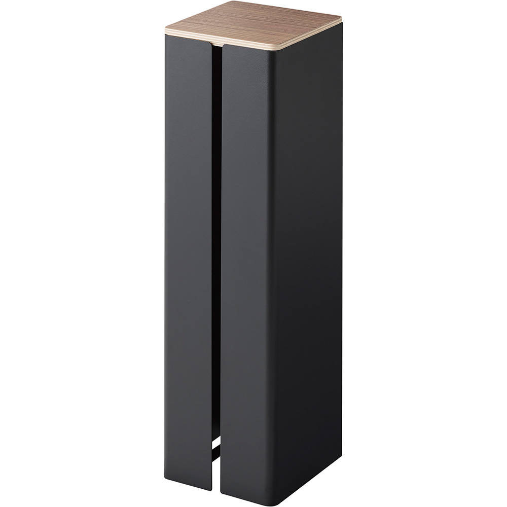 山崎実業 tower 石こうボード壁対応 隠せるトイレットペーパーホルダー タワー 壁 ストッカー 4ロール 浮かせる 石膏ボードピン 木ネジ | tower | 02