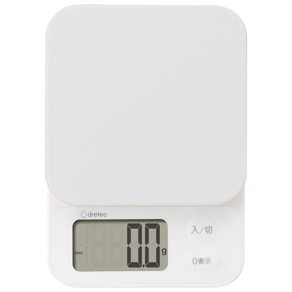 キッチンスケール 2kg ブランジェ デジタル 計り はかり 量り コンパクト お菓子作り 料理 製菓 製菓道具 計量器 ホワイトデー | ブランジェ | 01