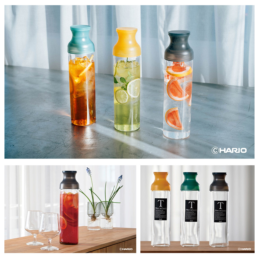 HARIO（ハリオ） フィルターインカラフェ 1L 1000ml 水出し 水差し