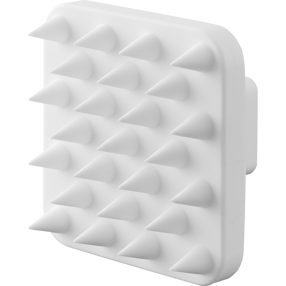 山崎実業 tower マグネット頭皮マッサージブラシ タワー ハンドル付き ソフトタイプ シャンプーブラシ シリコン スカルプ 頭皮ブラシ やわらかめ | tower | 01