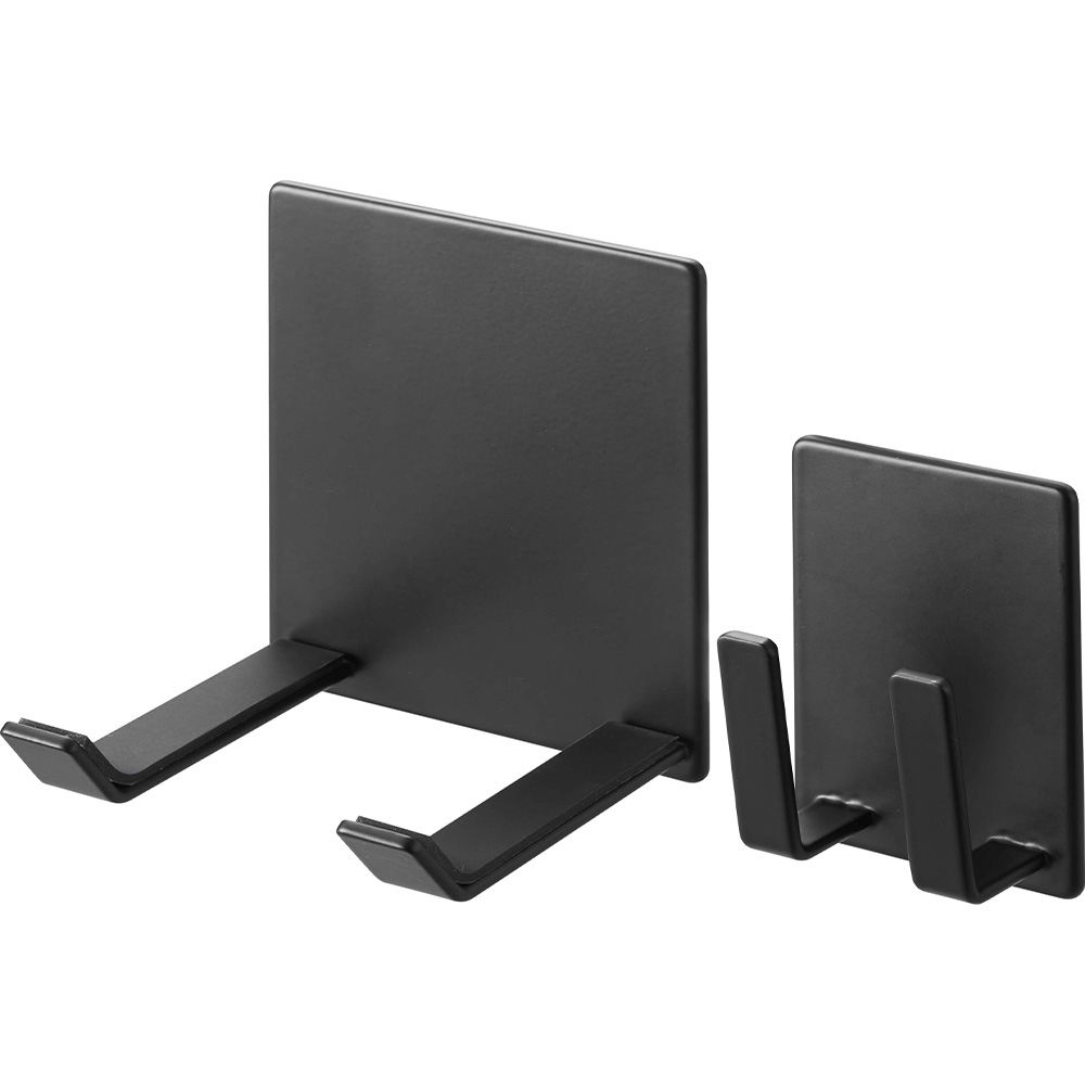 山崎実業 tower マグネットドライヤー&コードホルダー タワー ドライヤースタンド 収納 ラック フック 洗面所 洗濯機 浮かせて収納 | tower | 02