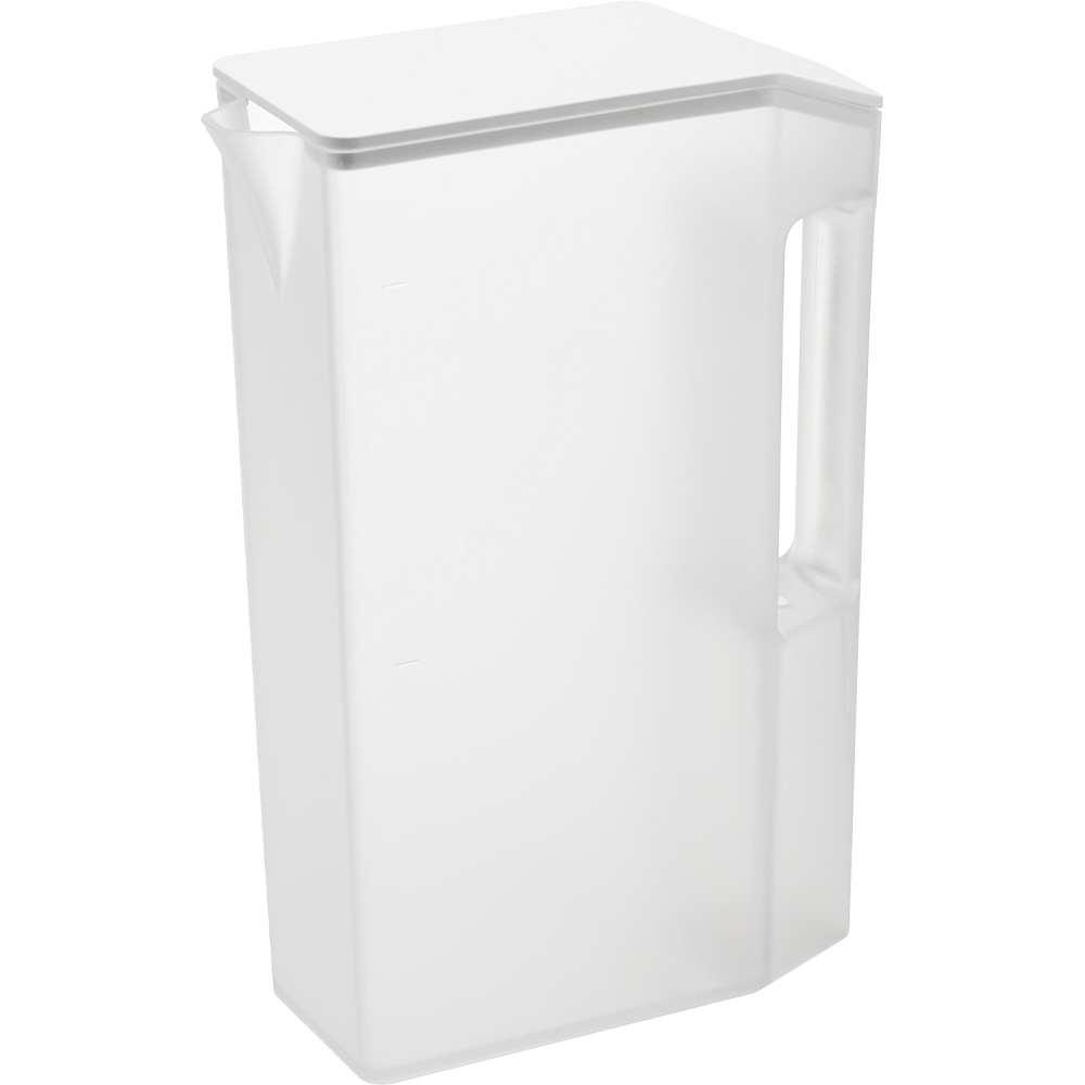 山崎実業 tower ハンドル付きスリム冷水筒 タワー 2L 2リットル 洗いやすい プラスチック おしゃれ 麦茶ポット 水差し ピッチャー 取っ手 | tower | 01