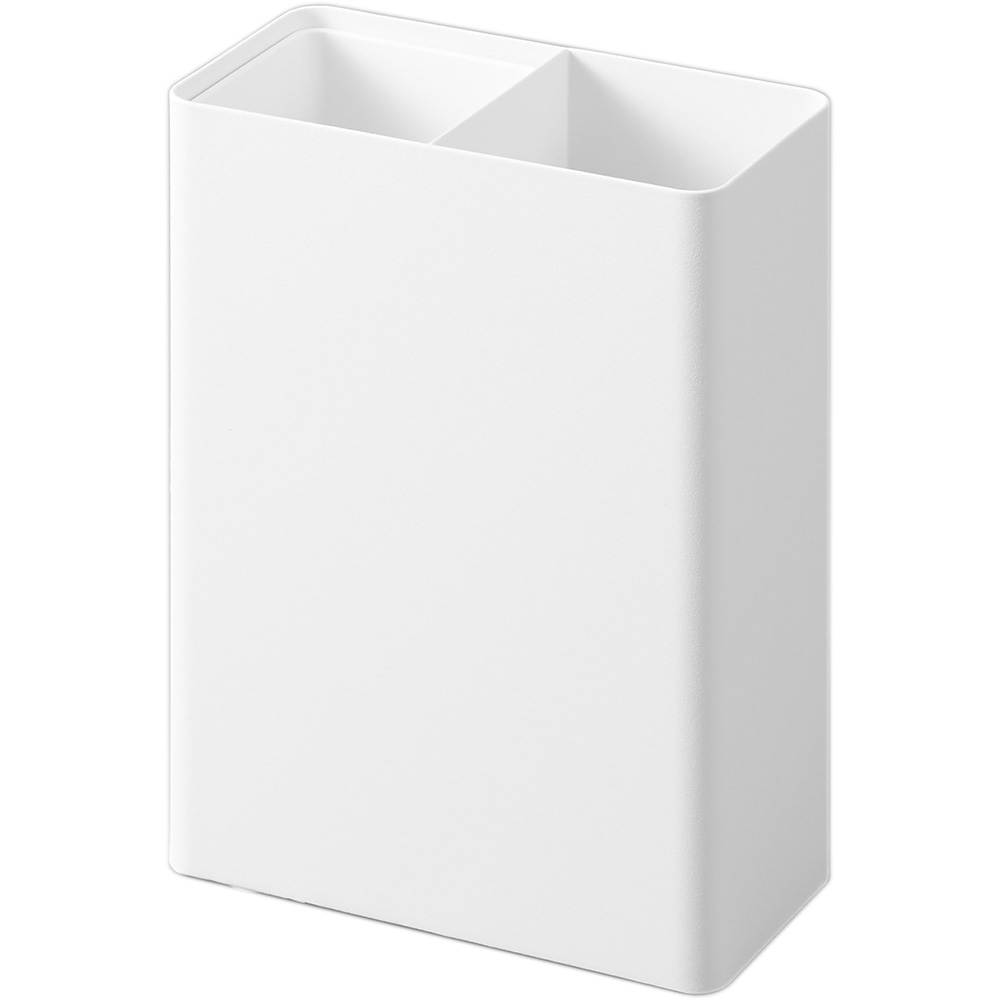 山崎実業 tower マグネット粘着クリーナースタンド収納&ダストボックス タワー 粘着ローラー 収納ケース 磁石 掃除用具収納 コロコロ 浮かせる | tower | 01