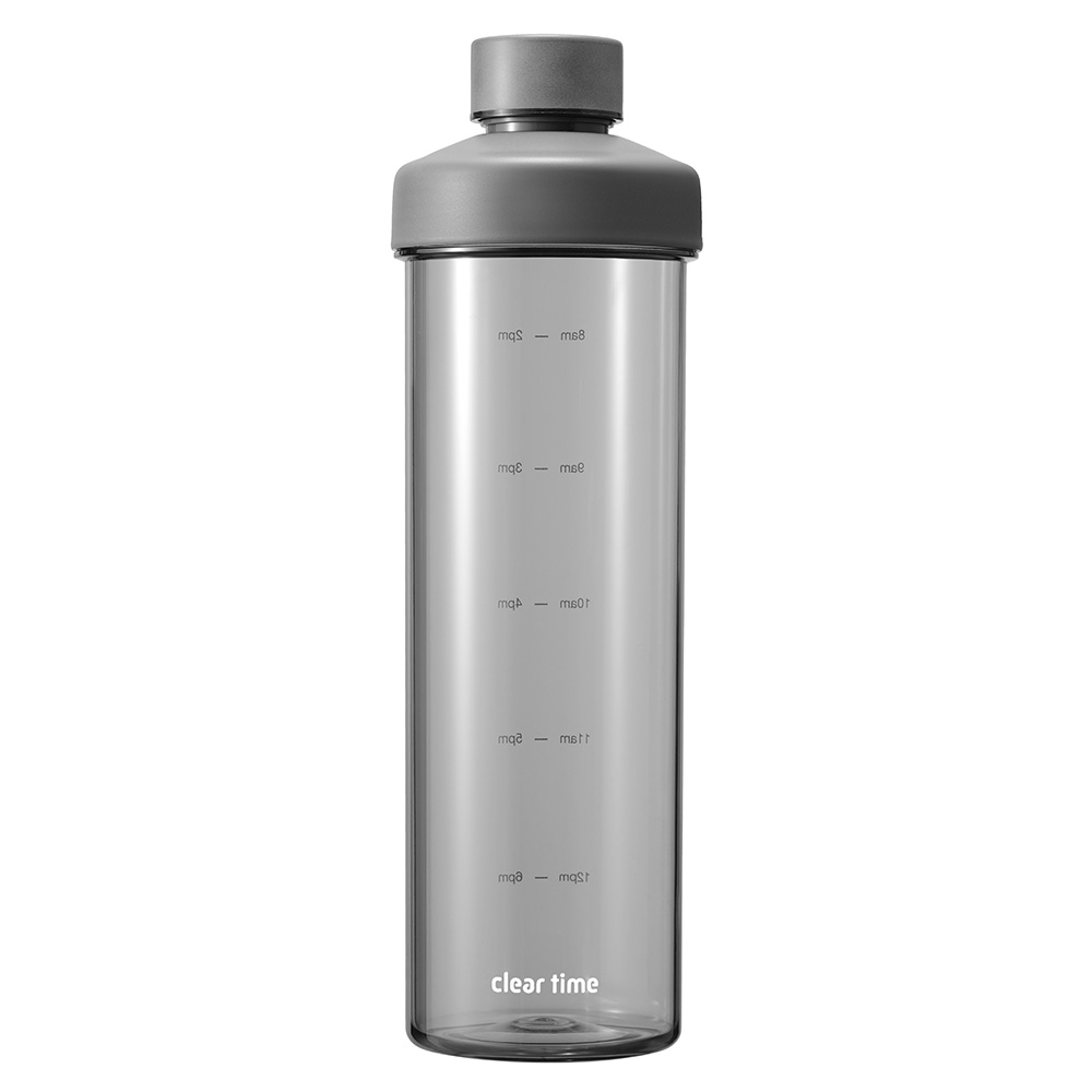 ウォーターボトル タイムマーカー 1L 1.0L 1000ml 時間 メモリ 水筒 クリアタイム エニウェアボトル リマインダーボトル モチベーションボトル 和平フレイズ | 和平フレイズ | 02