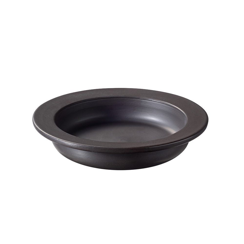 電子レンジ調理皿 20cm レンジで発熱する皿  直火 ガス火 オーブン対応 丸型 耐熱皿 食器 陶器 焼き目 レシピ付き マジカリーノ 和平フレイズ | 和平フレイズ | 01