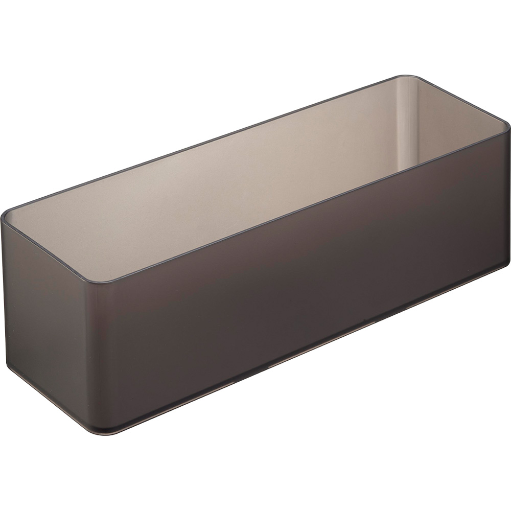 山崎実業 tower 縦横重ねられる引き出し整理収納ケース タワー 深型 2個組 クリアケース トレー スタッキング カトラリー 文房具 コスメ | tower | 02