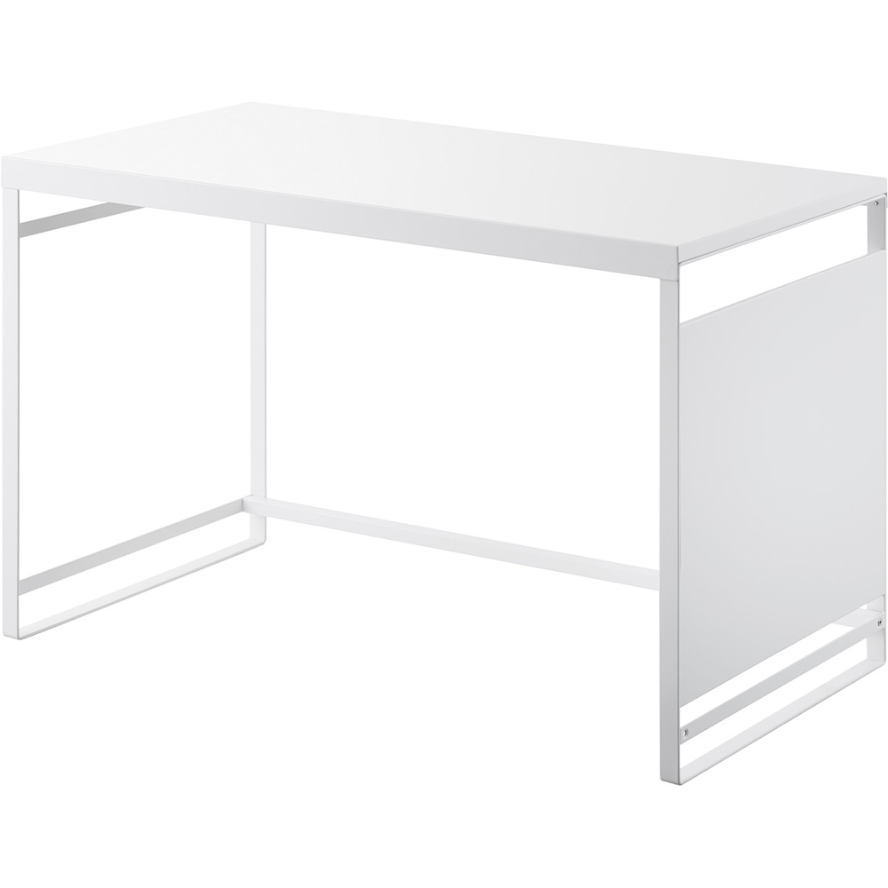 山崎実業 tower スチールパネル付きレンジラック タワー W75 レンジラック 幅65cm以上 電子レンジ 大型 棚 マグネット 収納 フック | tower | 01