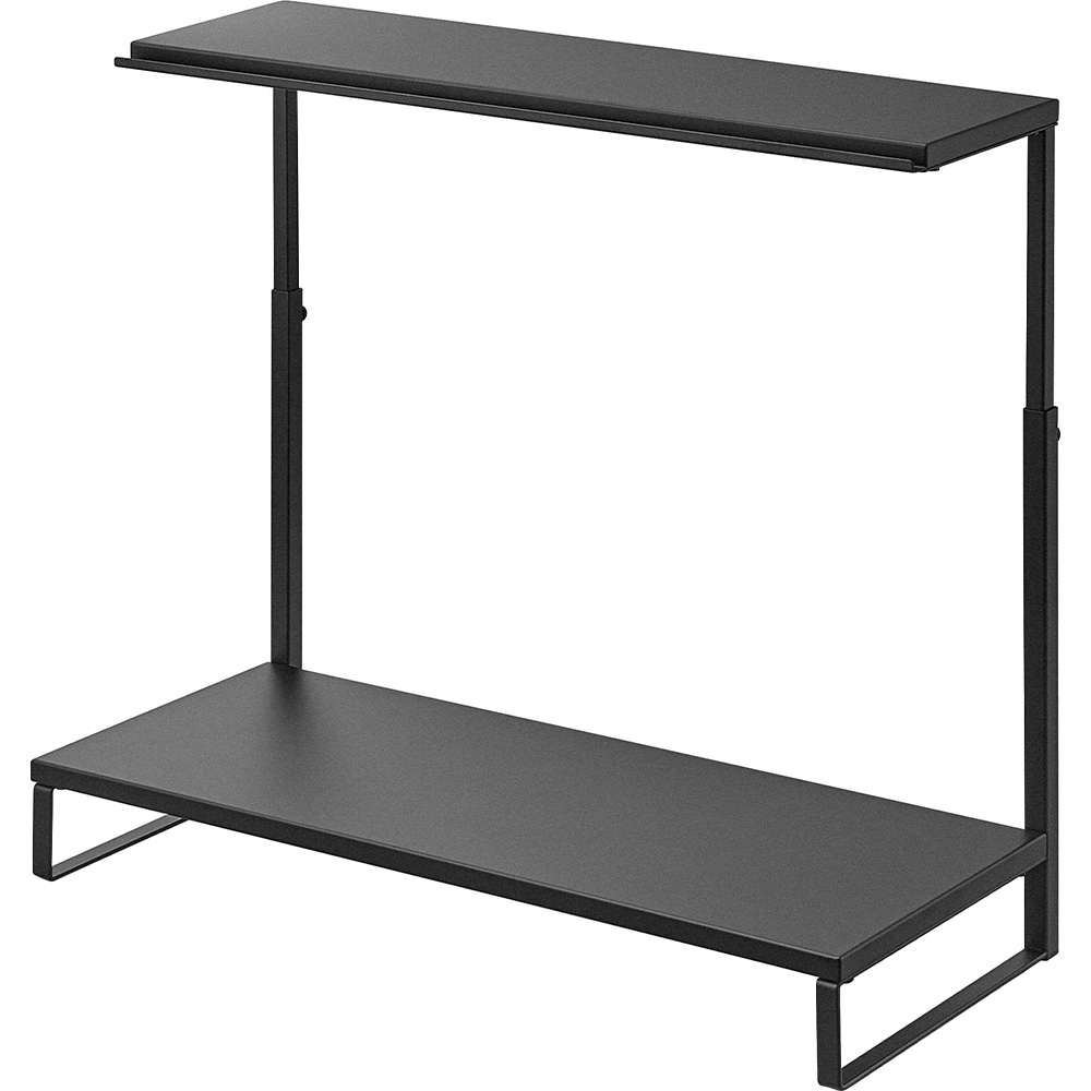 山崎実業 tower モニター上下ラック タワー 2段 公式 パソコン モニター台 モニタースタンド パソコンスタンド PC 液晶モニター 置き台 作業台 60cm ラック | tower | 02