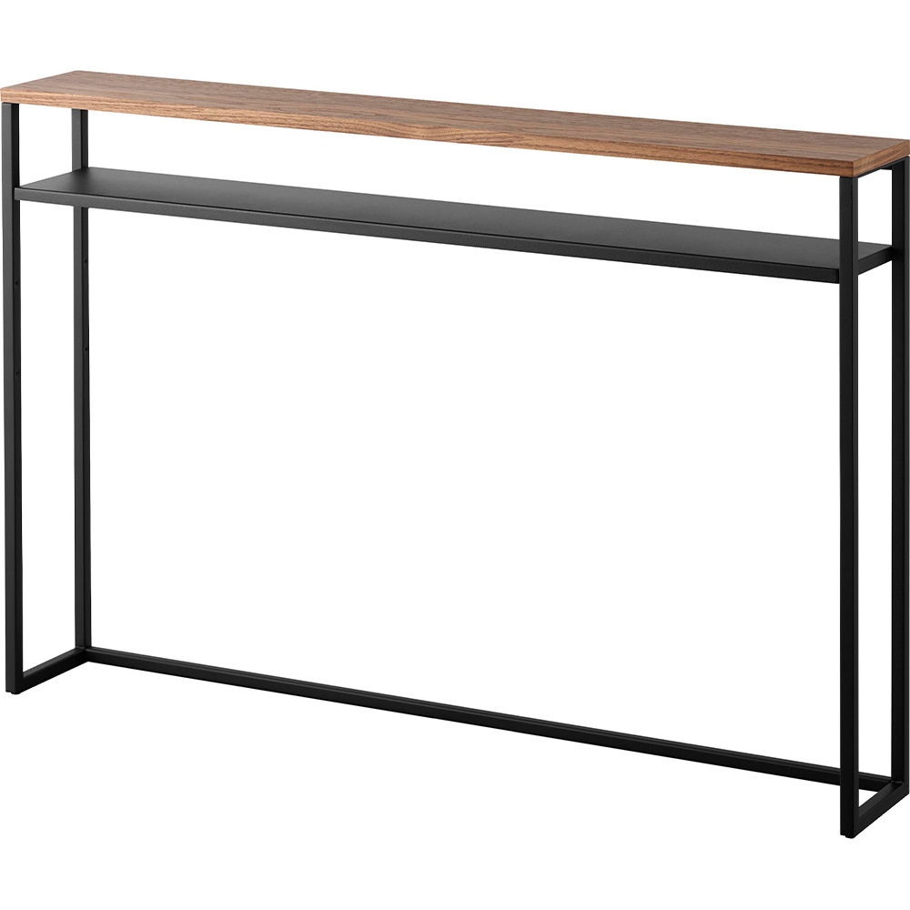 山崎実業 tower 棚板が動く後付けヘッドボード タワー 公式 コンソールテーブル スリム 白 黒 飾り棚 収納棚 オープンラック 小物置き ディスプレイ | tower | 02