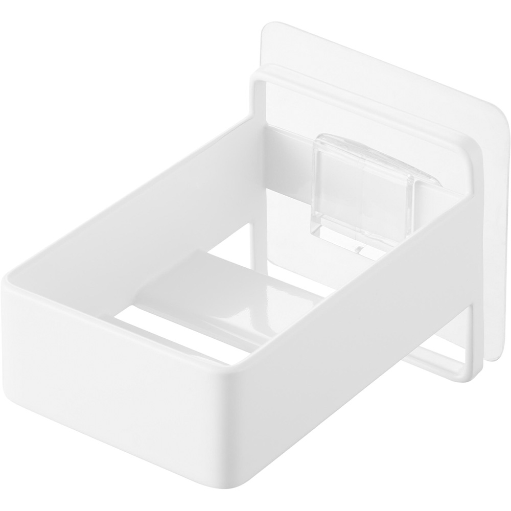 山崎実業 tower フィルムフック電動歯ブラシ用充電器ラック タワー 公式 歯ブラシ ホルダー 電動歯ブラシ立て 電動歯ブラシ置き ラック 置台 浮かせる 衛生的 | tower | 01