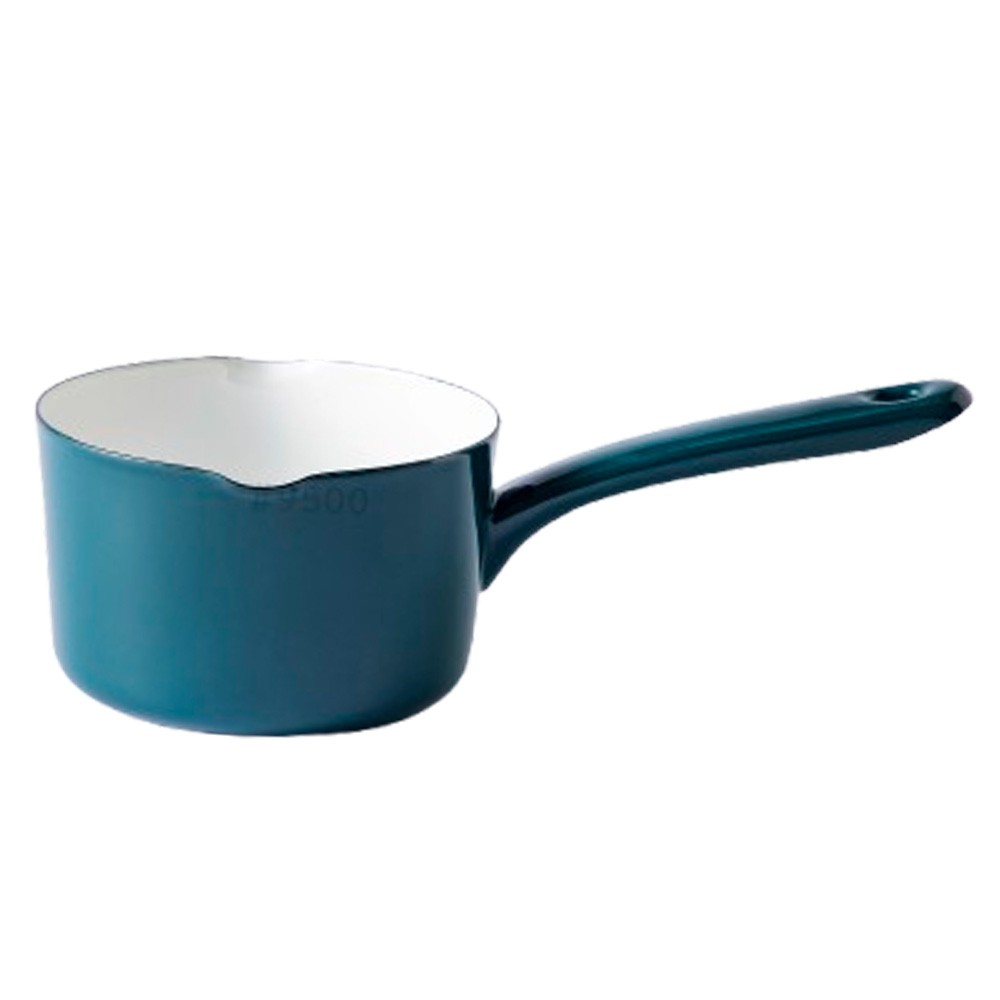 片手鍋 12cm ミルクパン ガス 直火 IH対応 匠シリーズ 0.8L 800ml 注ぎ口 食洗機対応 離乳食 味噌汁 一人暮らし 小さい 琺瑯 オーブン 引っ掛け 富士ホーロー | 富士ホーロー | 01