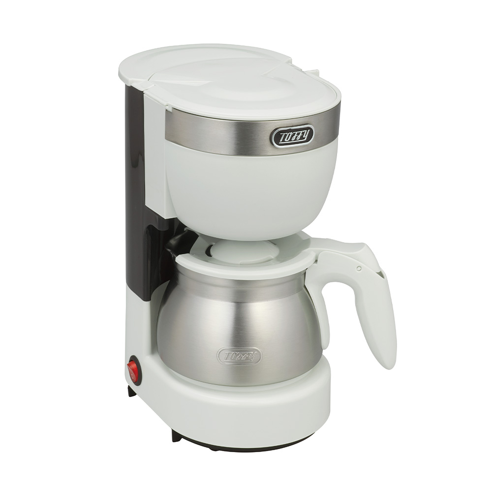 Toffy 5カップアロマコーヒーメーカー トフィー ステンレスサーバー 5杯 蒸らし機能 保温 メッシュフィルター 珈琲 ドリップ式 ペーパー不要 ラドンナ | Toffy | 01